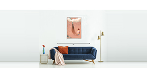 Walter Kerios - The happy island, Giclèe prints on canvas
